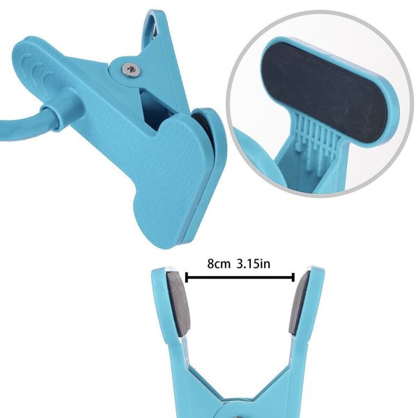 Clip Clamp Cellular Phone Holder (Blue) - Image 8