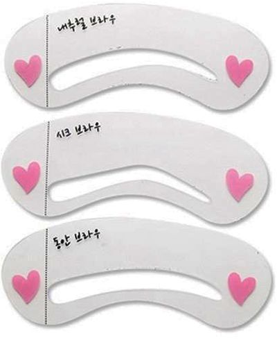 Eyebrow Card Templates ACC0021