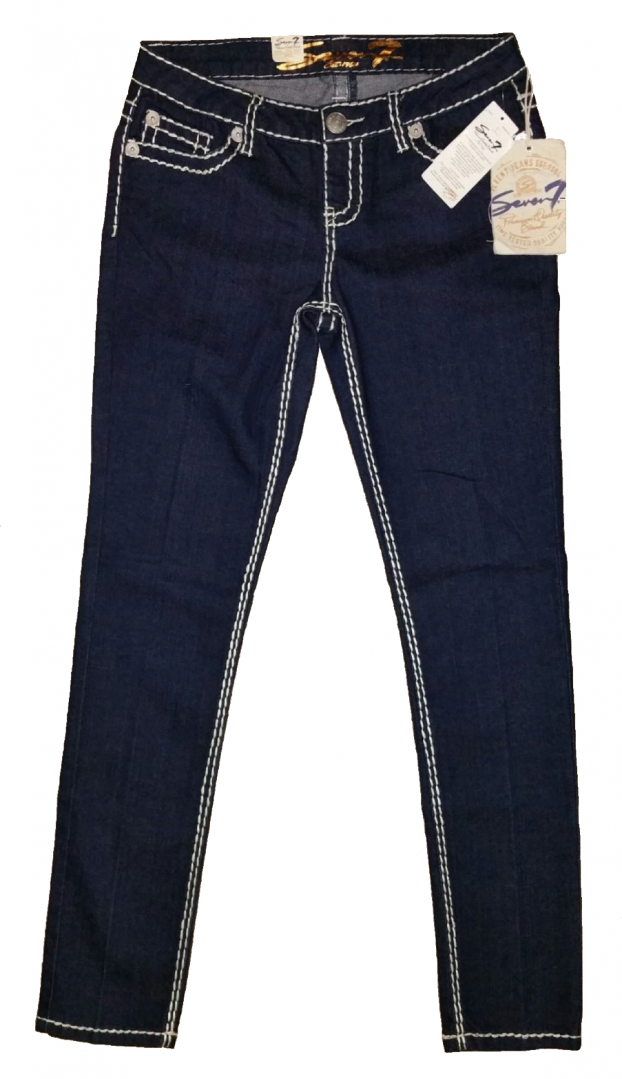 SEVEN7, Blue Women's Denim Pants