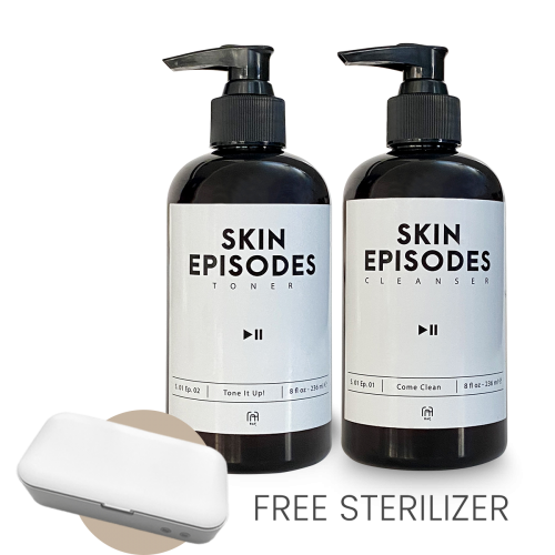 Skin Episodes Toner and Cleanser Combo with UV Sterilizer