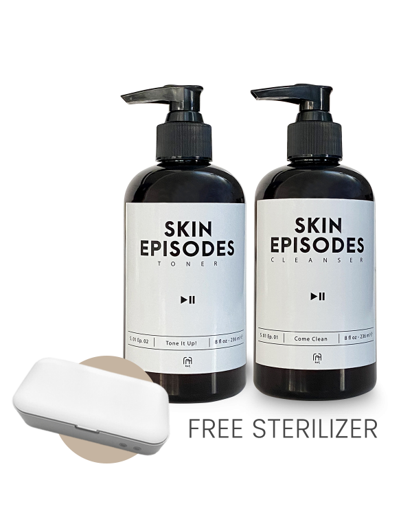 Skin Episodes Toner and Cleanser Combo with UV Sterilizer